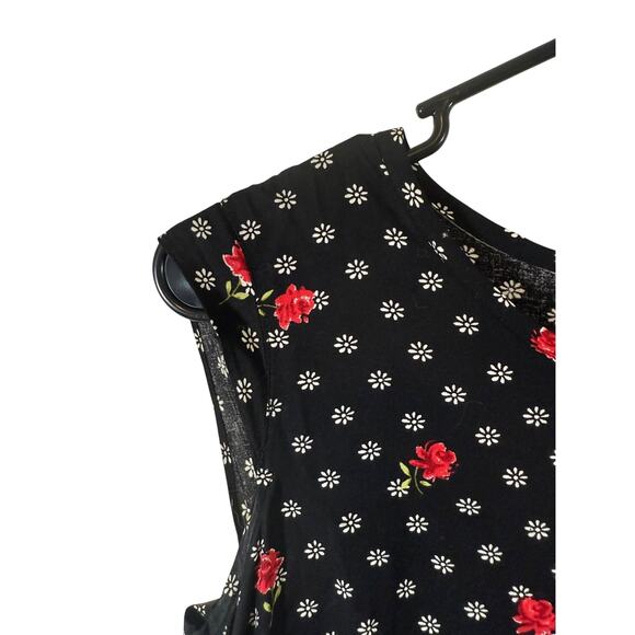 Vintage Y2K Early 2000s No Boundaries Floral Mini Dress - Picture 4 of 6